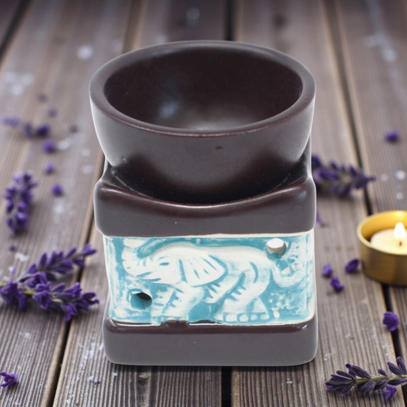 BRUCIATORE PER ESSENZE  ELEFANTE NERO