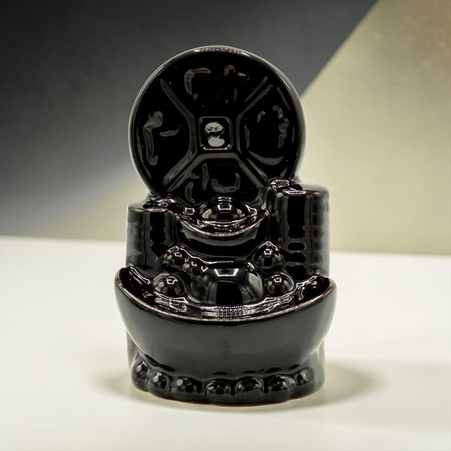 FONTANA DI RIFLUSSO ANTICA MONETA CINESE