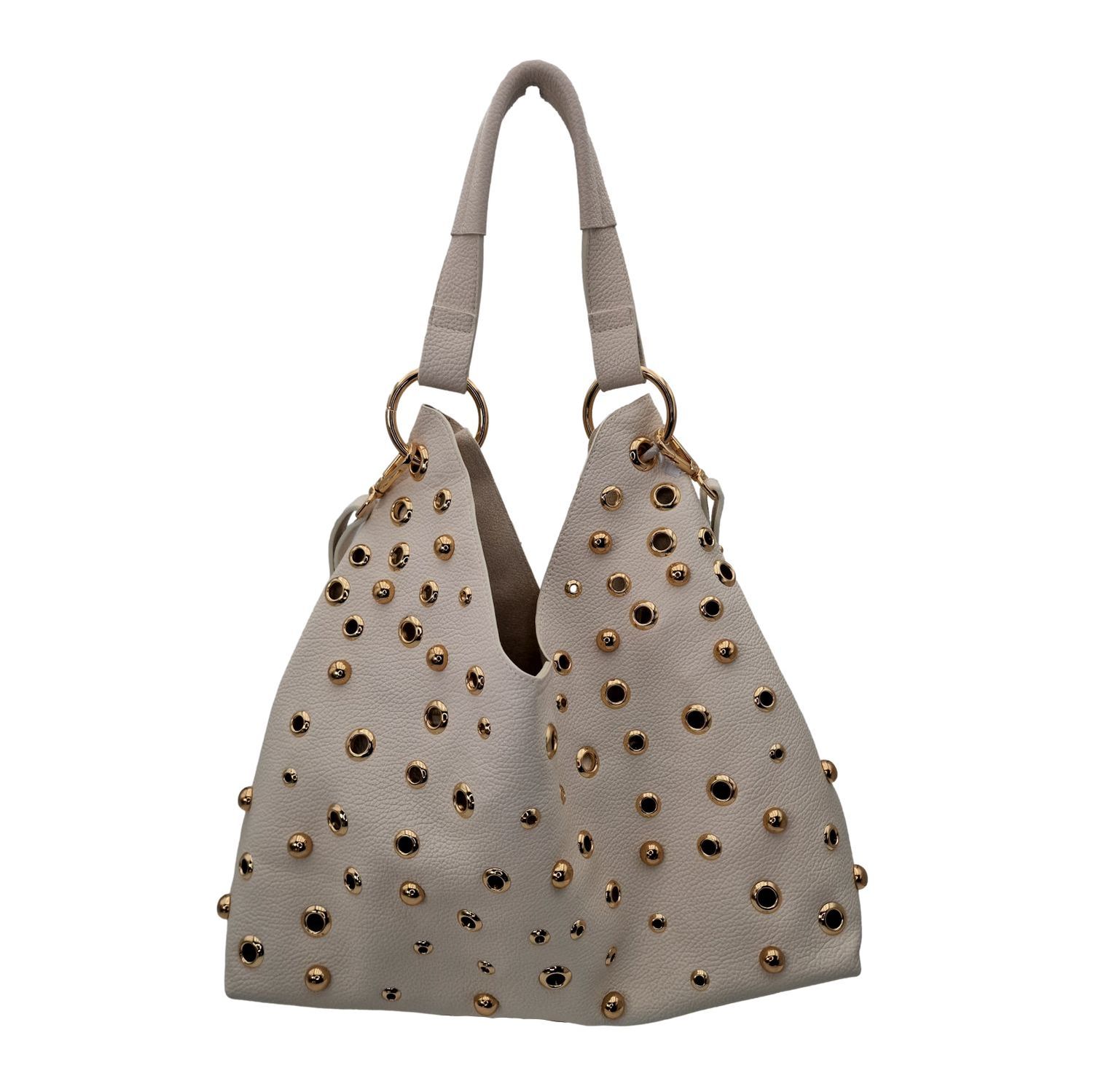 Handtasche helles beige