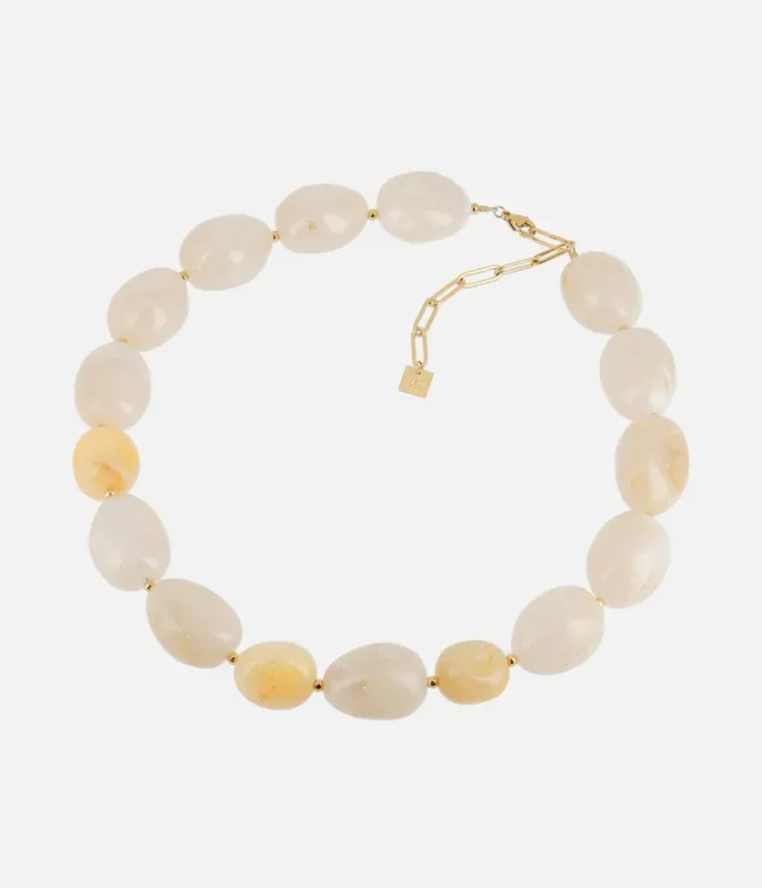 Collier Tatiana - Acier Doré