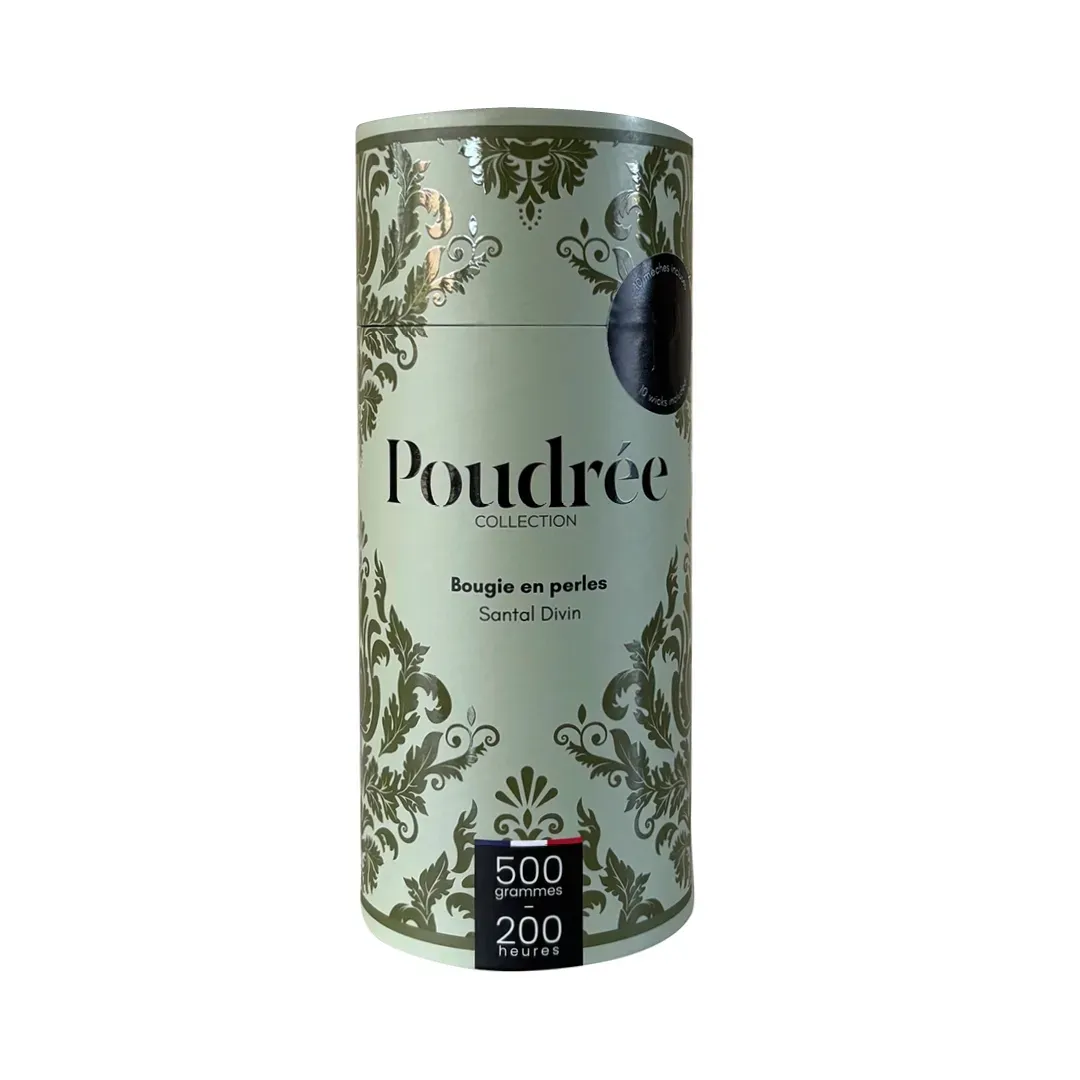 Bougie Perles de cire - Santal Divin