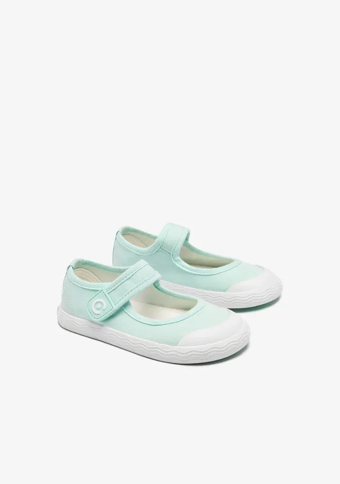Conguitos Merceditas Barefoot Lona Verde Goflex COSH335001