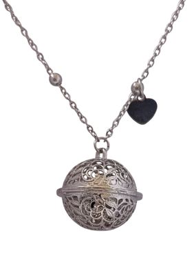 Collana sfera sonora Traforata Gravidanza