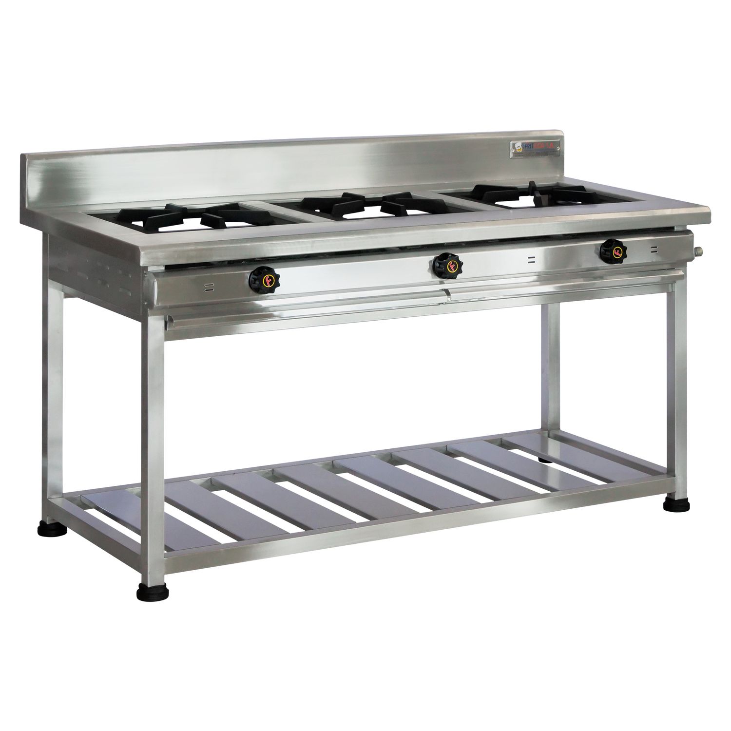 Fritega C-3Q-CP-SH Cocina a gas de 3 quemadores