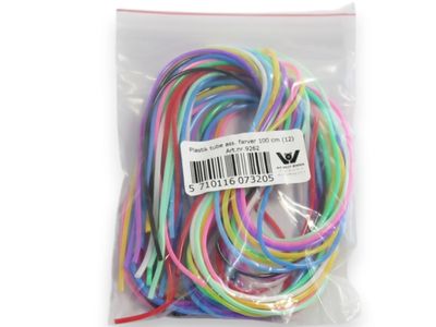 🧶 Maskhållare / Stickwires – 2 mm | 12 st i blandade färger (100 cm)