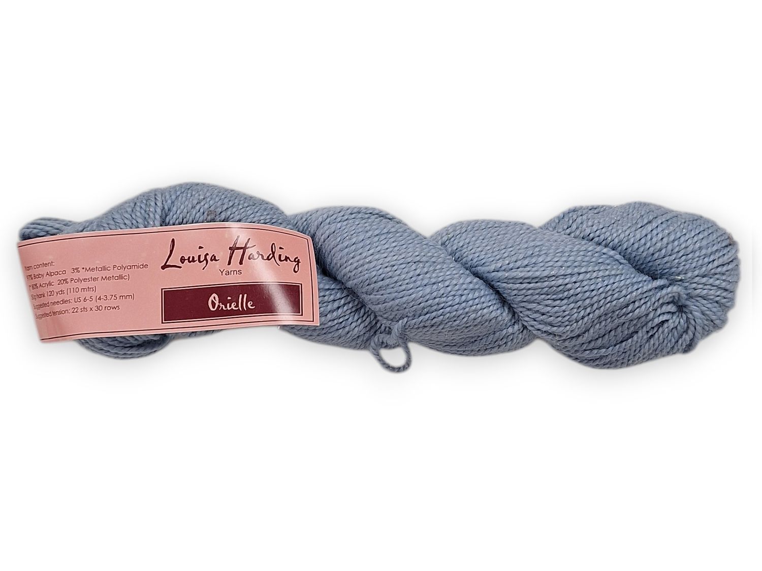 🧶 Louisa Harding Orielle garn - 05 - blå