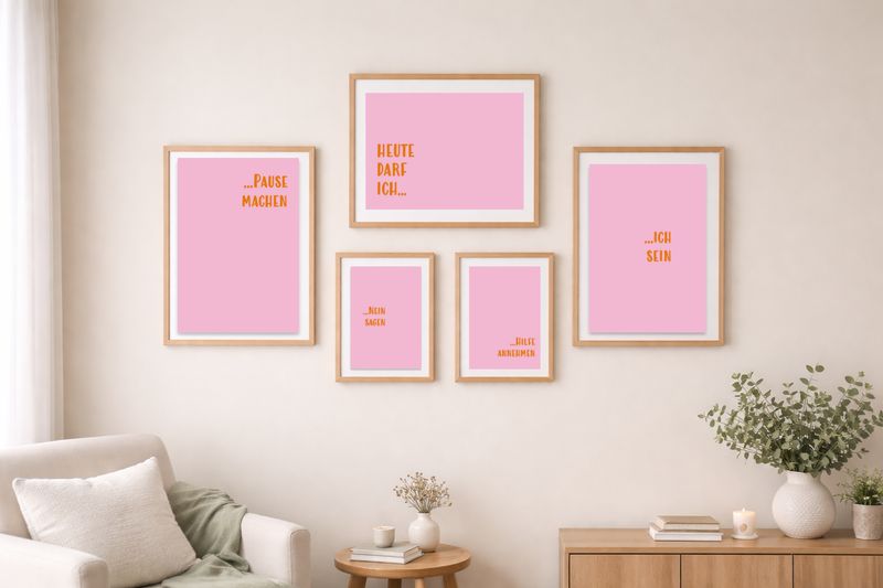 Posterset "Heute darf ich..."