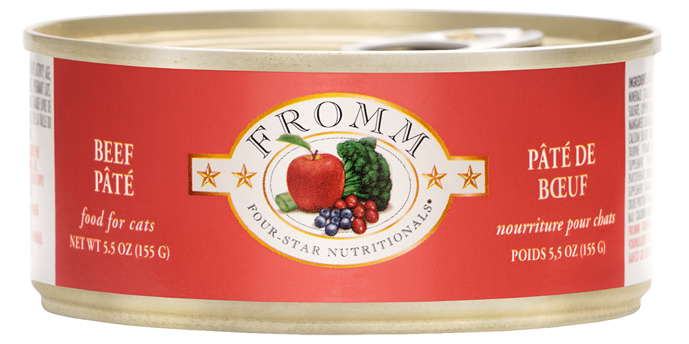 Conserve au Boeuf pour chat 4Star de Fromm 5.5oz
