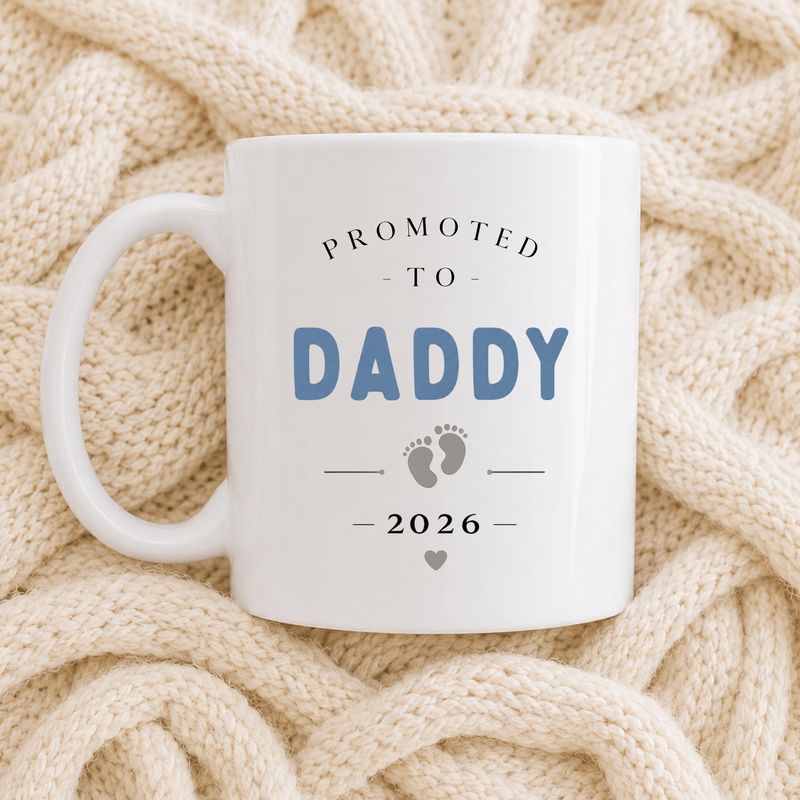 Promoted to Daddy Mug