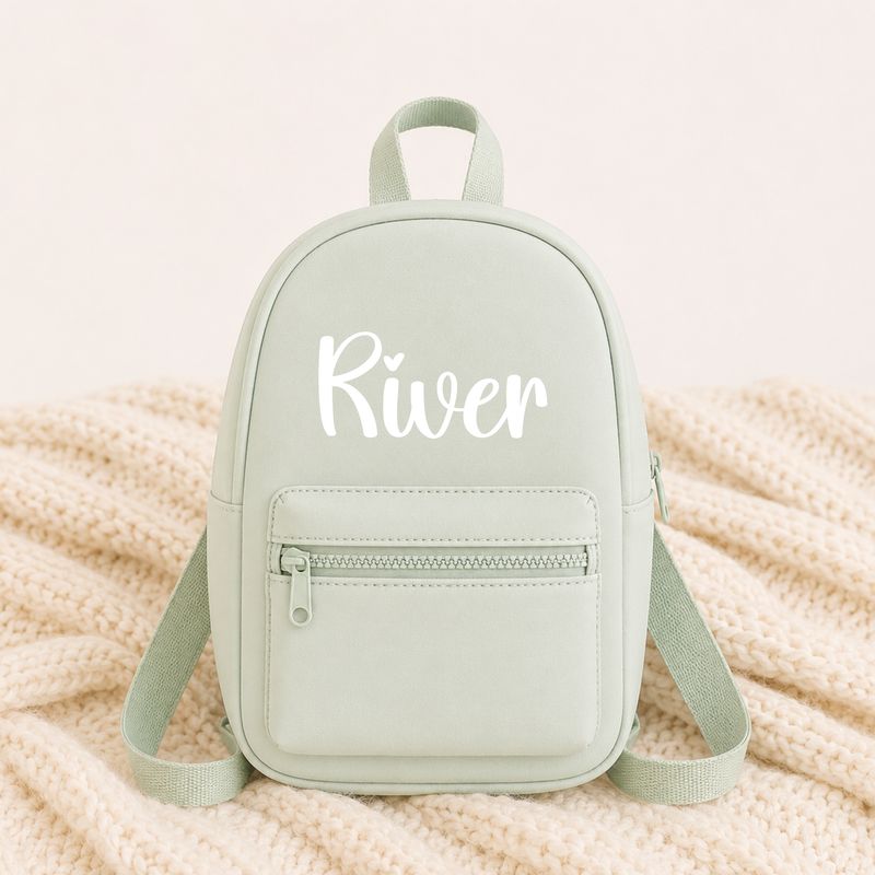 Personalised Children's Backpack - Green