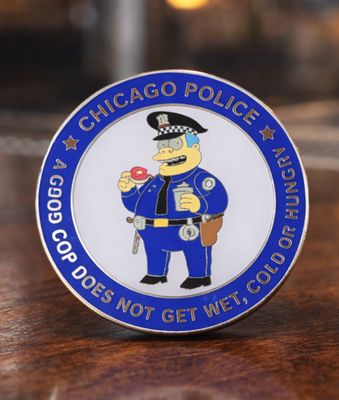 Power Rings Send Donuts Challenge Coin