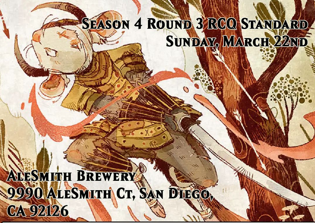 Season 4 Round 3 RCQ Standard March 22nd