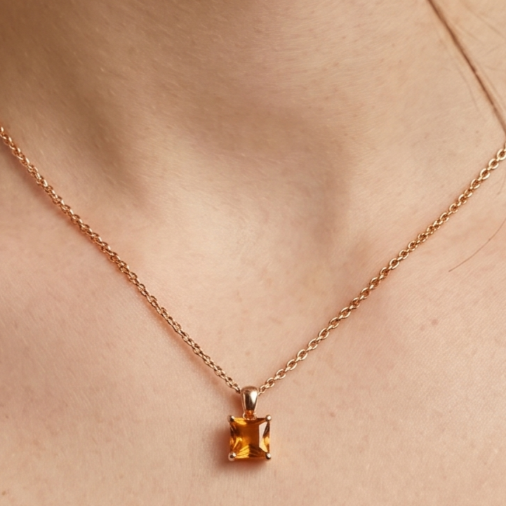 Collier Sertis - Topaze Du Brésil