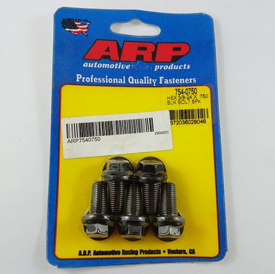 ARP 3/8"-24 x 3/4" UNF Hex Flange Chromoly Bolt Kit - 5 Pk