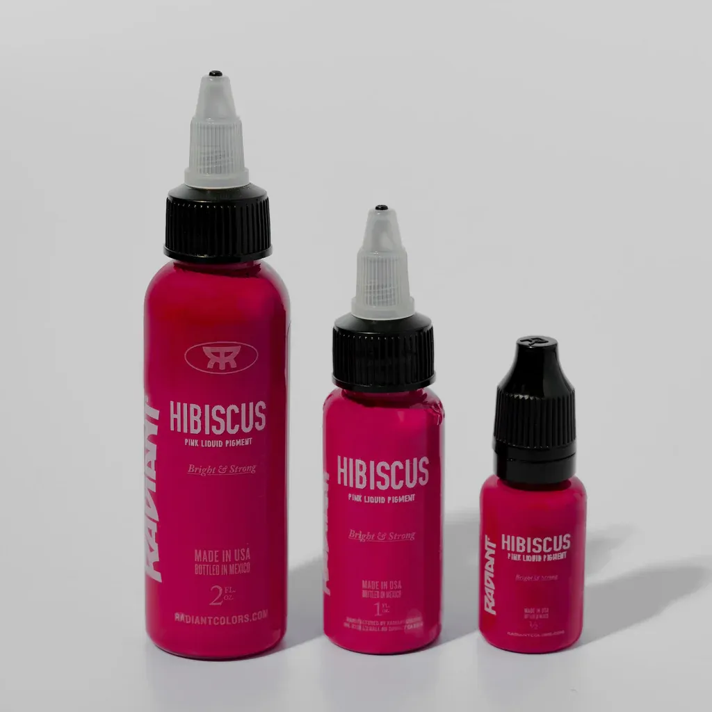 radian ink -Hibiscus