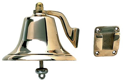 PERKO 0420008POL Fog Bell - 8 PERKO 0420008POL Fog Bell - 8" Polished Cast Bronze