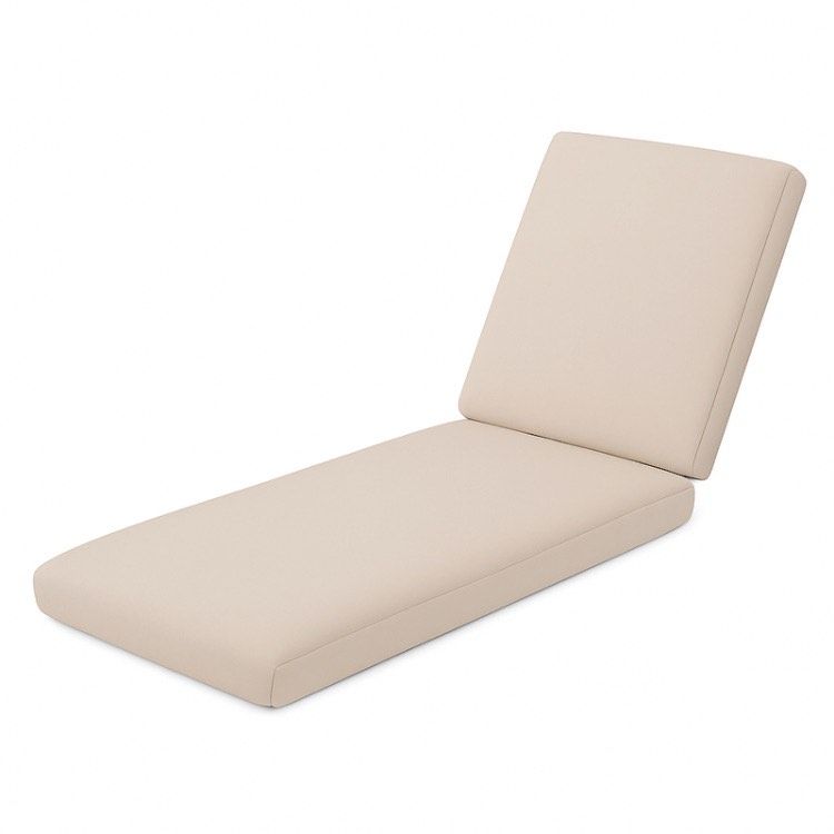 Bullnose Sunbrella Replacement Chaise Cushions