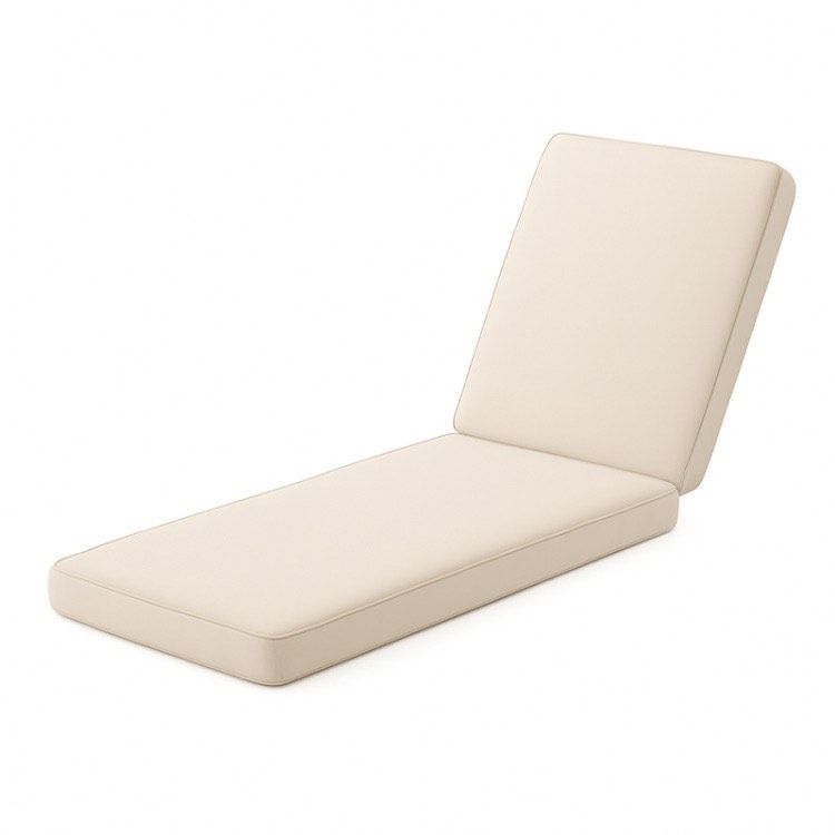 Sunbrella Replacement Boxed Chaise Cushion