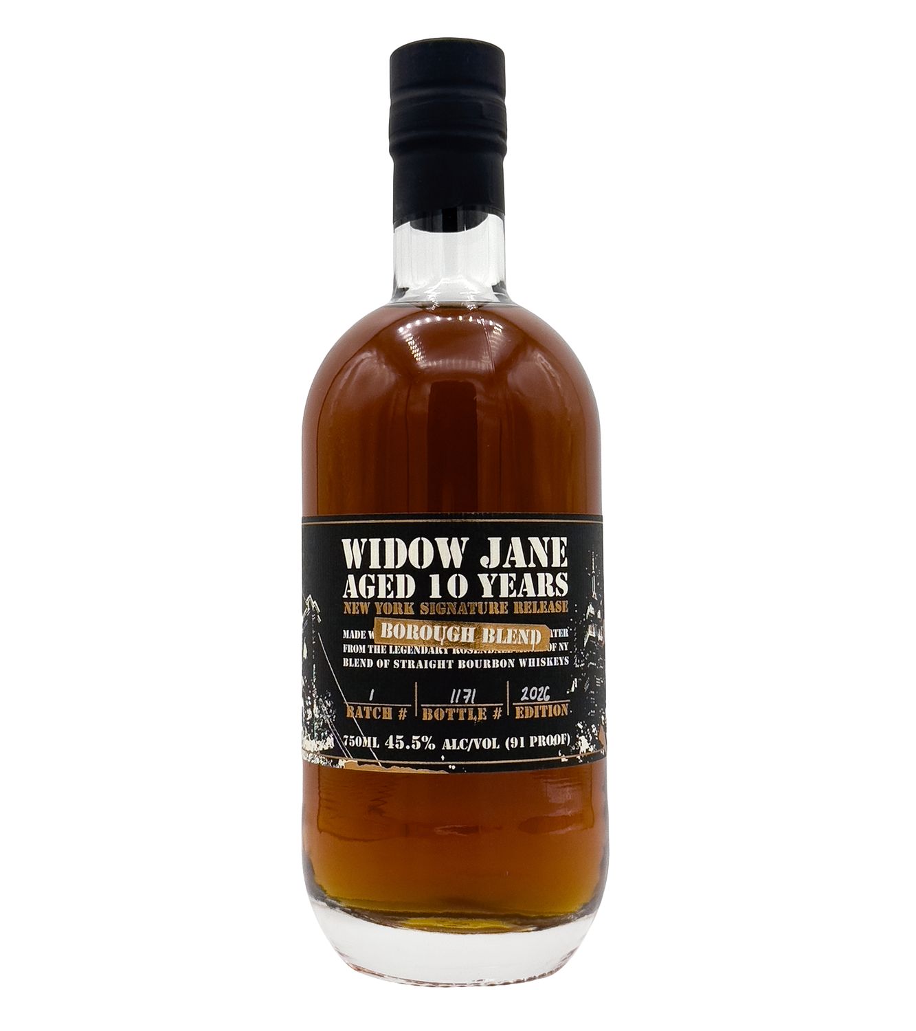 Widow Jane Borough Blend Whiskey 10yr 750ml