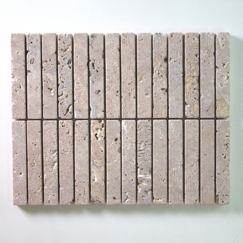 Eon Kit Kat Sorrento Travertine Honed Mosaics