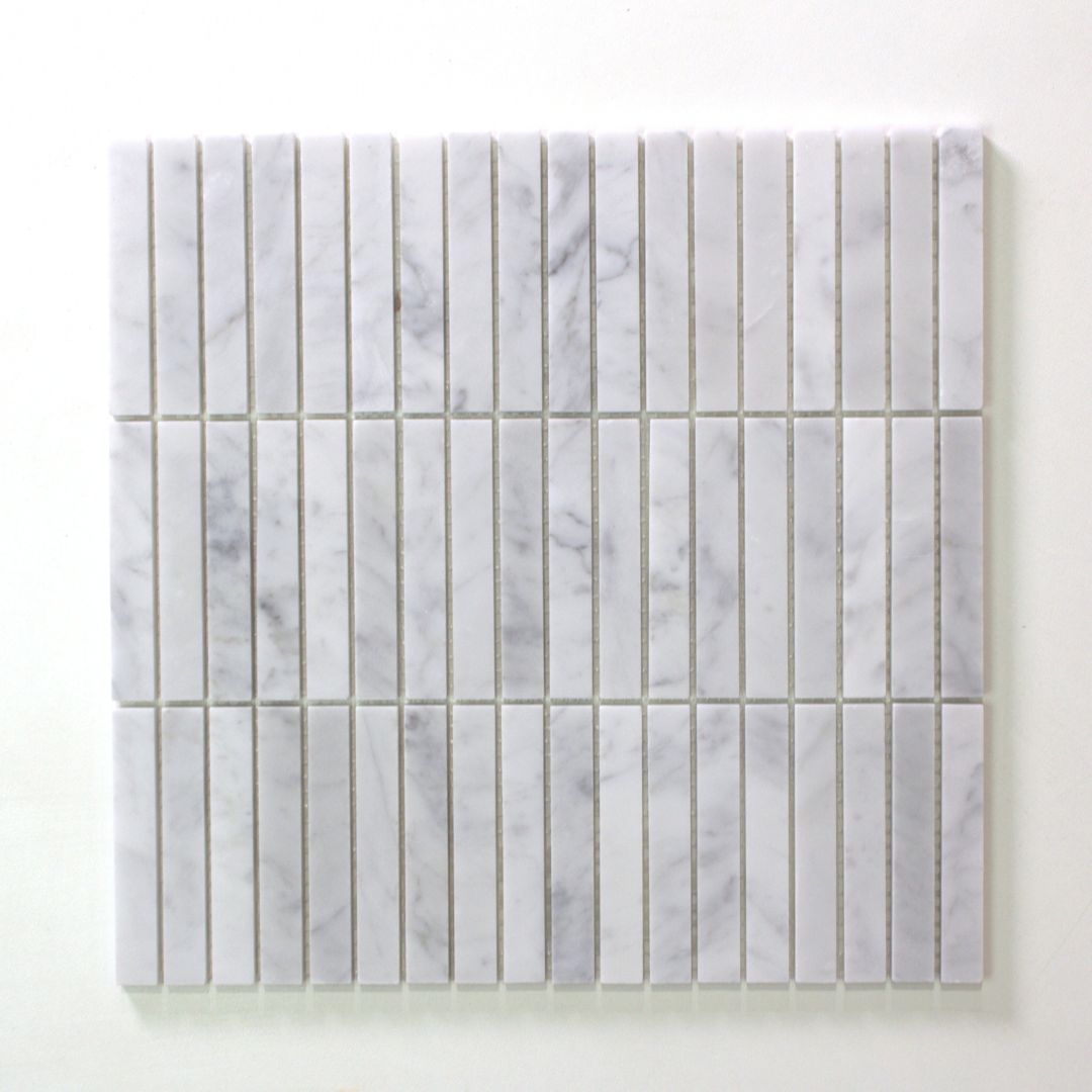 Eon Kit Kat Carrara Honed Mosaics