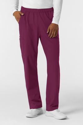 Pantalone uomo 5380 cargo wine