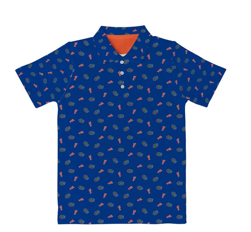 Gators Logo Short Sleeve Polo