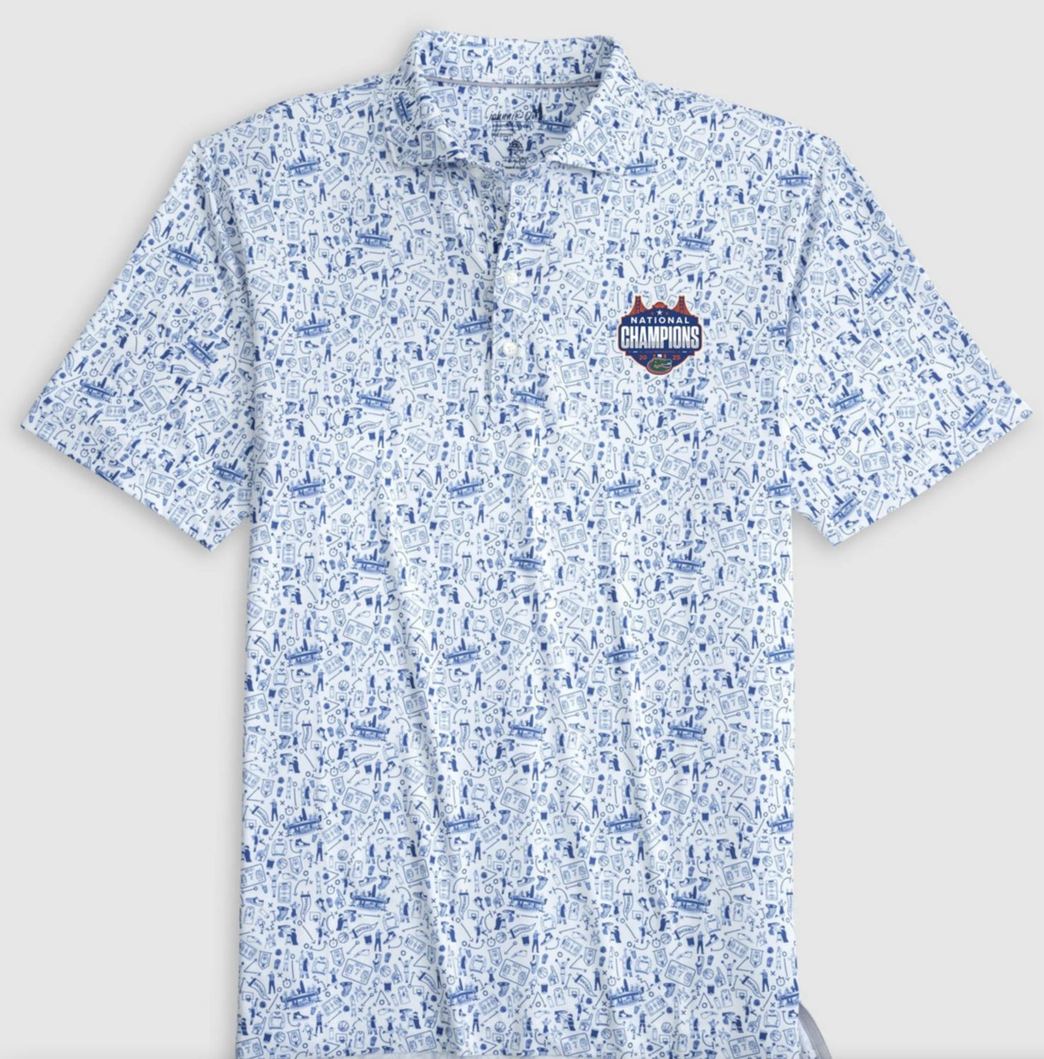 Florida Men's Basketball National Champions Jersey Polo