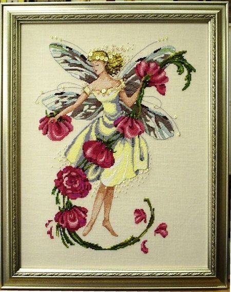 November Topaz Fairie by Mirabilia Designs 2007 Counted cross stitch pattern