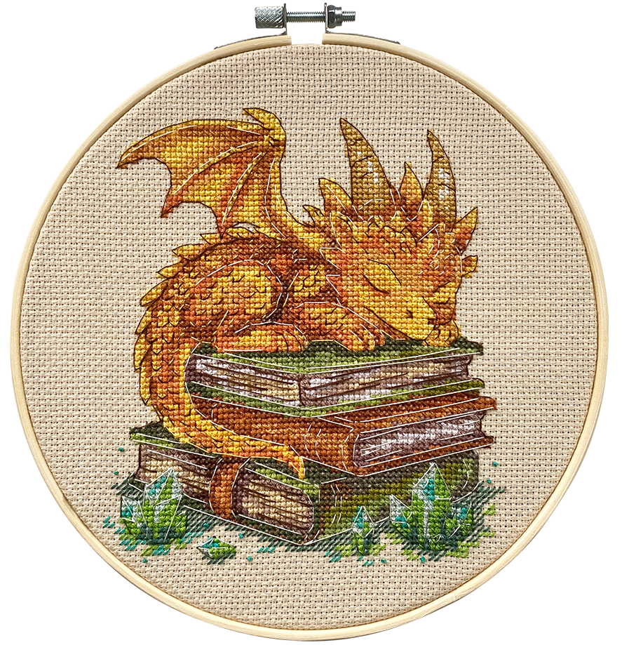 Keeper of Wisdom by Abris Art Fantasy Collection Counted Cross Stitch Kit