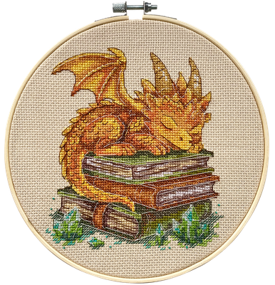 Keeper of Wisdom by Abris Art Fantasy Collection Counted Cross Stitch Kit