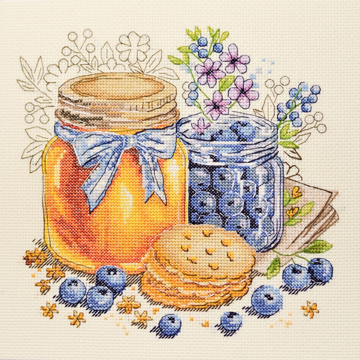 Taste of Summer by Abris Art Still life Collection Counted Cross Stitch Kit