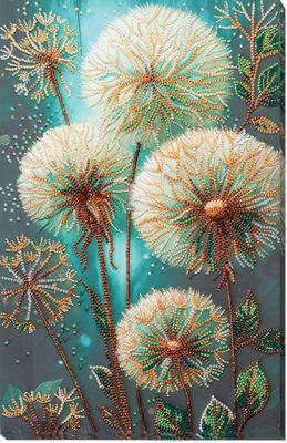 Dream of the air by Abris Art Flowers Collection Bead Embroidery Kit