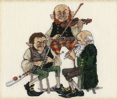 Uilleann Pipe by NIMUE Fairytale counted cross stitch pattern