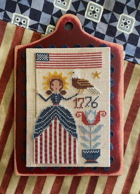 Miss Liberty by Teresa Kogut's Creative Whims 2024 Counted cross stitch pattern