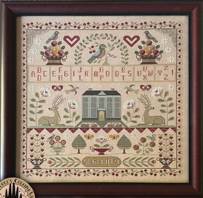 Serenity by Teresa Kogut's Creative Whims 2024 Counted cross stitch Sampler Book