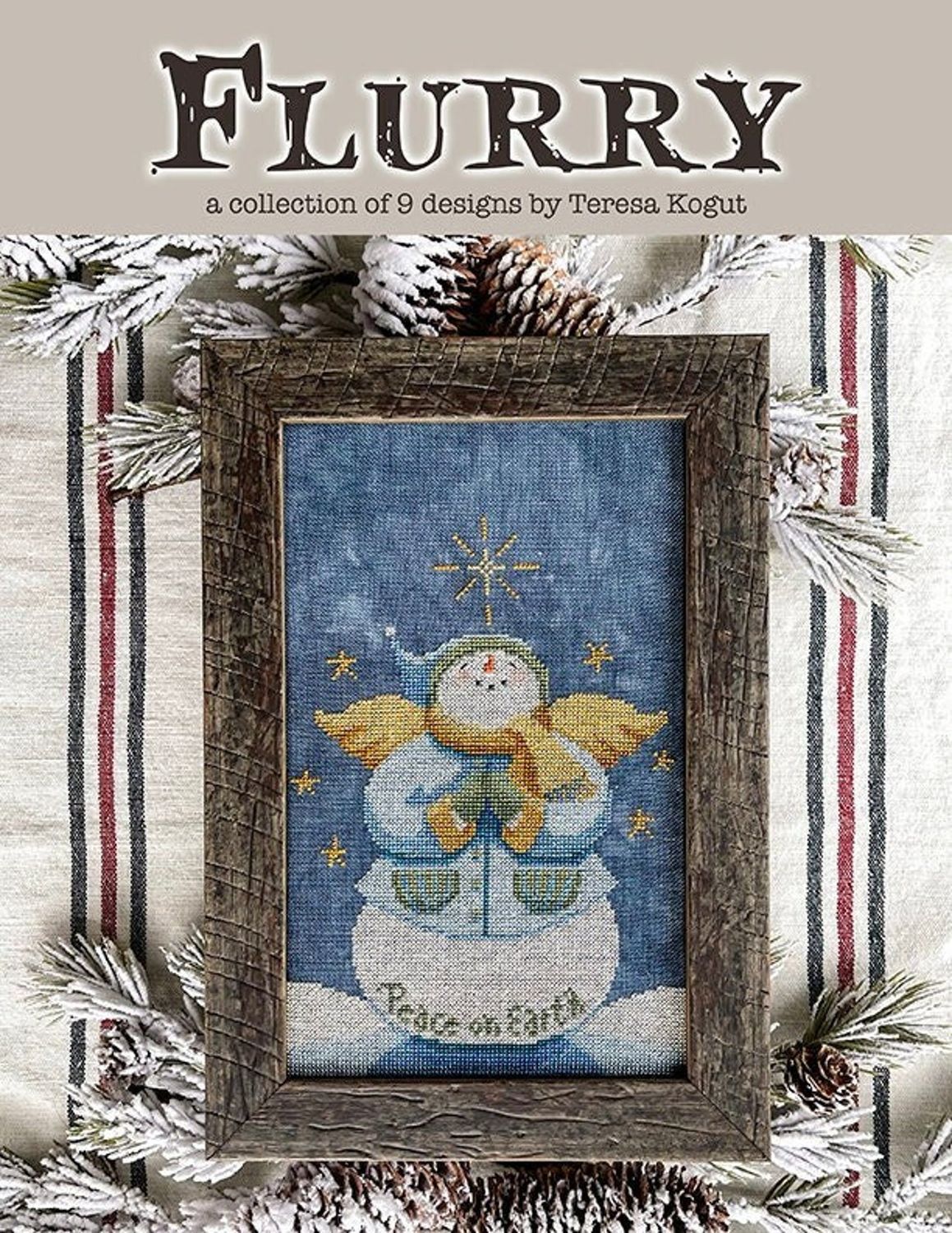 Flurry by Teresa Kogut's Creative Whims 2021 Counted cross stitch Sampler Book