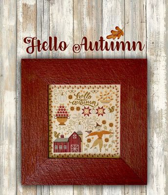 Hello Autumn by Teresa Kogut's Creative Whims 2022 Counted cross stitch Sampler Book