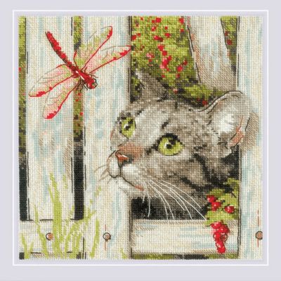 Who are you? by Riolis 2024 Counted cross stitch kit with woolen thread