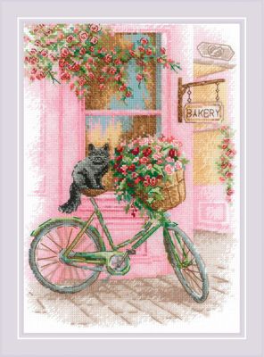 Blooming Trip by Riolis 2023 Counted cross stitch kit with woolen thread