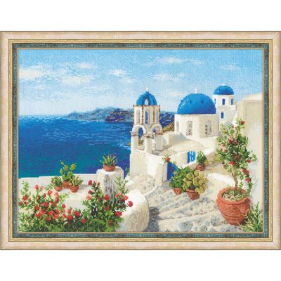 Santorini by Riolis 2016 Counted cross stitch kit