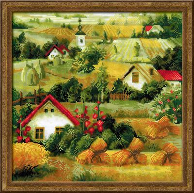 Serbian Landscape by Riolis 2015 Counted cross stitch kit