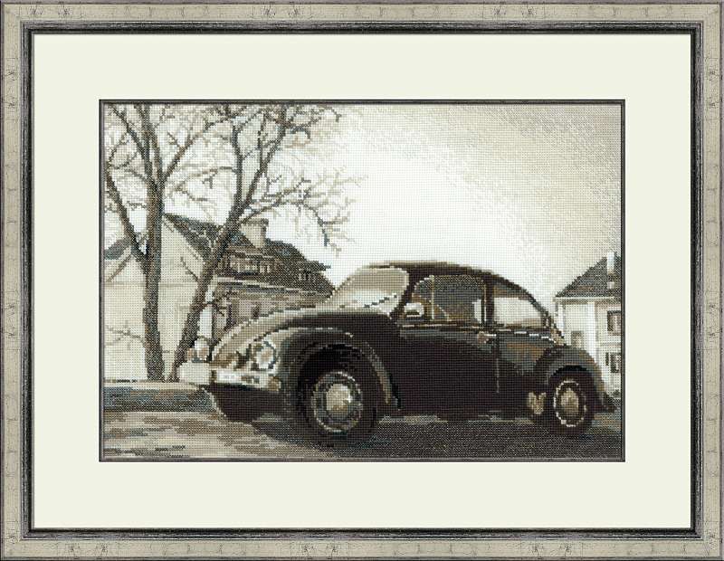 The Beetle by Riolis 2010 Vintage Counted Cross Stitch Kit