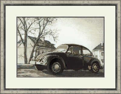 The Beetle by Riolis 2010 Vintage Counted Cross Stitch Kit