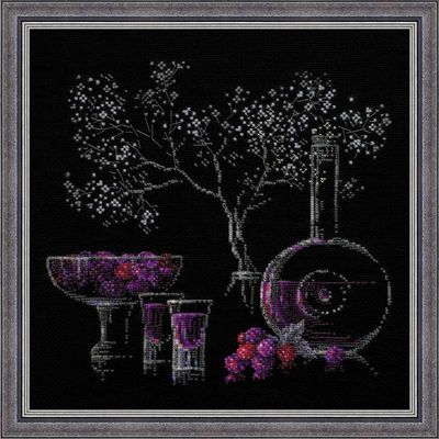 Still Life with Liquor by Riolis 2011 Counted cross stitch kit
