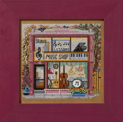 Music Shop - Main Street by Mill Hill 2026 Spring Series Buttons and Beads Collection