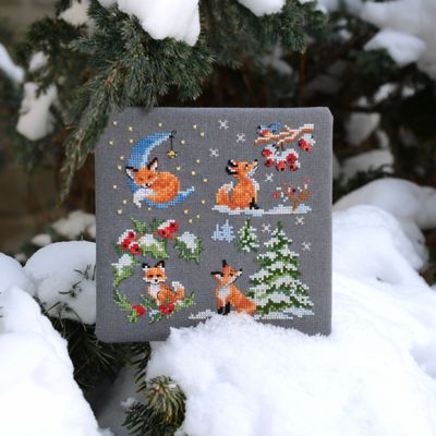 Winter dreams by Tela Artis 2026 Cross stitch embroidery kit