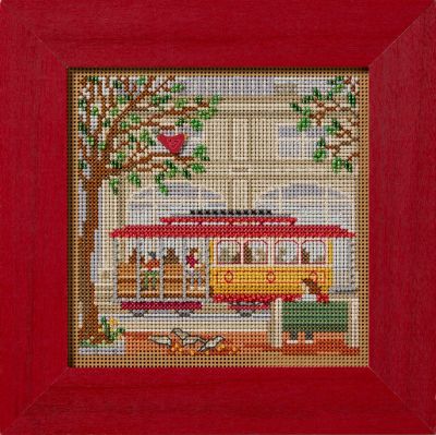Trolley Car by Mill Hill 2026 Spring Series Buttons and Beads Collection