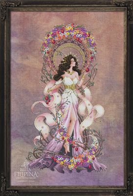 Pre-order! Persephone, Goddess of Spring, Queen of the Underworld by Bella Filipina Designs 2026 Cross stitch pattern