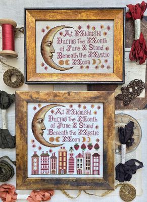 Mystic Moon by Kathy Barrick 2026 Exclusive for Nashville Needlework Market 2026 Counted cross stitch pattern